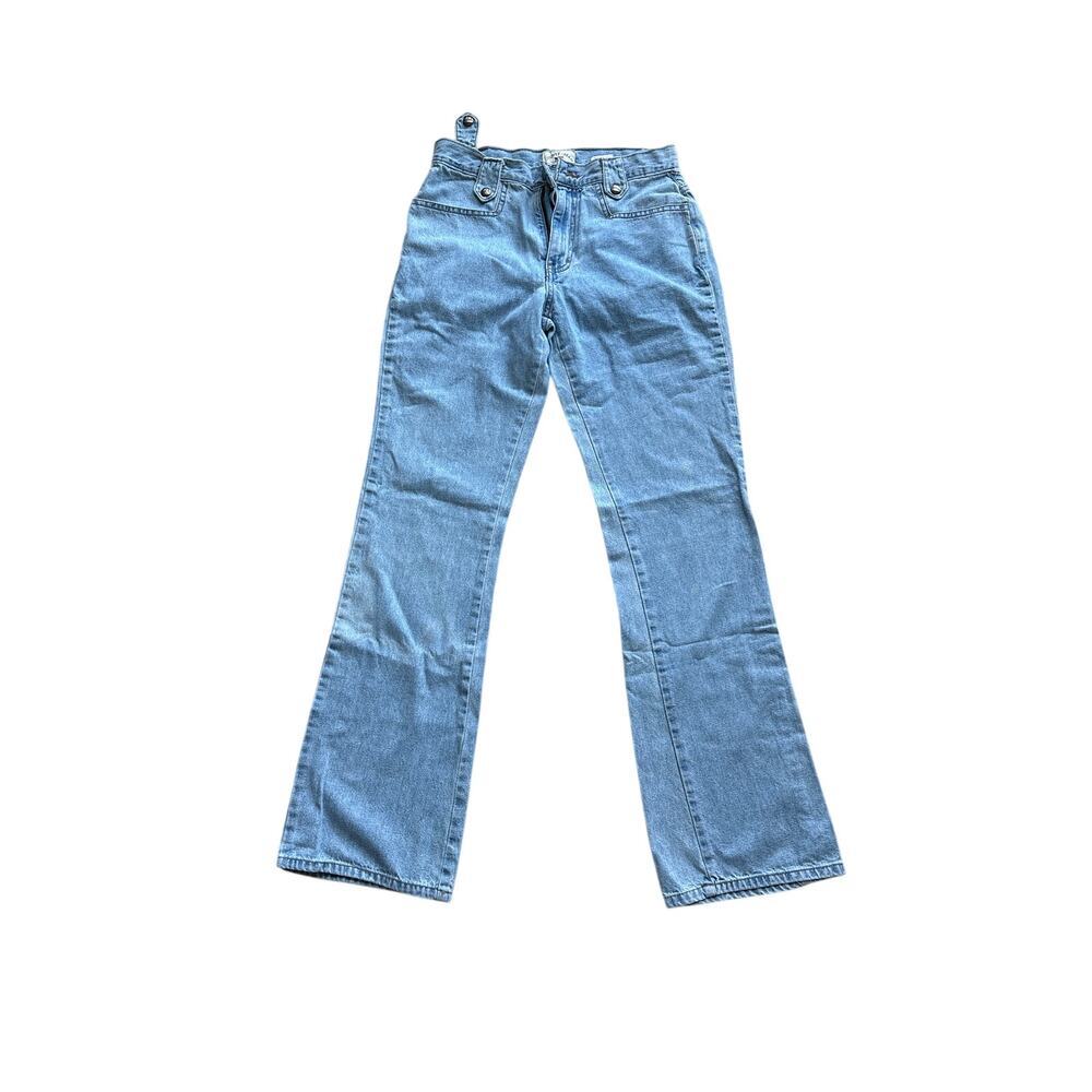 Vintage County Seat Light Wash Bootcut Flare Jeans W28 Y2K Western Farm Girl